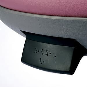 【受注生産品】マルチスツール 可動式背もたれ ピンク SNC-HP2