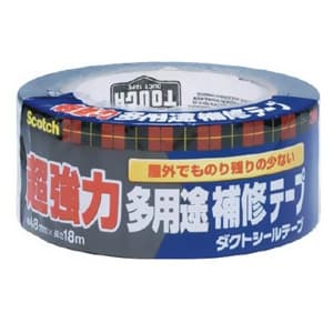 3M 《スコッチ》 超強力多用途補修テープ 48mm×18m ダークグレー DUCT-NR18