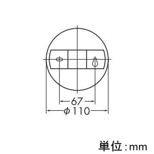 DAIKO LED小型シーリングライト ランプ付 白熱灯60W相当 非調光タイプ 6.6W 口金E26 電球色タイプ LED小型シーリングライト ランプ付 白熱灯60W相当 非調光タイプ 6.6W 口金E26 電球色タイプ DCL-38714Y 画像2