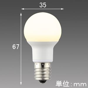 LED電球 《MILIE ミライエ》 全方向タイプ 小形電球形 40W形相当 全光束440lm 電球色 E17口金  LDA4L-G-E17/40/S-PS