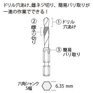 TPD-456RH (ジェフコム)｜タップ｜工具・作業用品｜電材堂【公式】