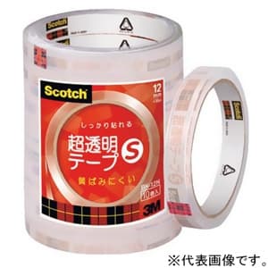 3M 《スコッチ》 超透明テープS 15mm×35m 透明 10巻入 BK-15N