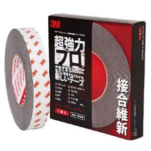 スリーエムジャパン 【生産完了品】VHB構造用接合テープ 《接合維新》 超強力タイプ プロ用 25mm×10m グレー VHB構造用接合テープ 《接合維新》 超強力タイプ プロ用 25mm×10m グレー BR1225*10