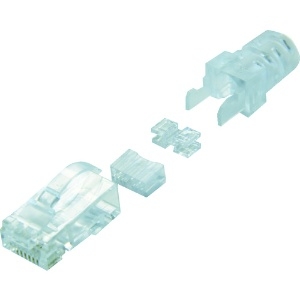 コーニング RJ45モジュラープラグ Cat6 100個入 VOL-RJ45PLG-6LBL