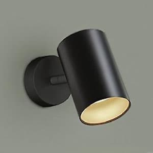 LEDスポットライト フランジタイプ 白熱灯100Wタイプ 電球色 非調光タイプ 天井付・壁付兼用 ブラック DSL-4708YB