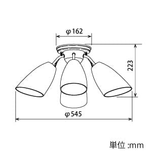 山田照明 LEDランプ交換型シャンデリア 白熱160W相当 非調光 LED電球5.2W×4 電球色 E17口金 ランプ付 LEDランプ交換型シャンデリア 白熱160W相当 非調光 LED電球5.2W×4 電球色 E17口金 ランプ付 CD-4302-L 画像2