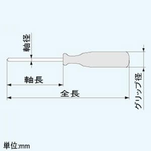 エンジニア パールドライバー 先端(+)#000 全長55mm パールドライバー 先端(+)#000 全長55mm DZ-02 画像2