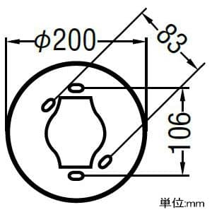 コイズミ照明 LEDシーリングライト 《プラッカ》 〜4.5畳用 LEDランプ交換可能型 電球色 5.8W×6灯 口金E17 取付簡易型 LEDシーリングライト 《プラッカ》 〜4.5畳用 LEDランプ交換可能型 電球色 5.8W×6灯 口金E17 取付簡易型 AH40674L 画像3