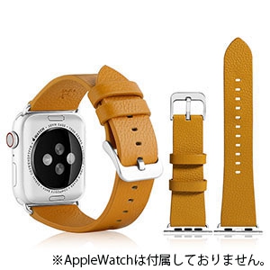 VPG 本革AppleWatchバンド 38-40mm用 イエロー AW-LE01YE