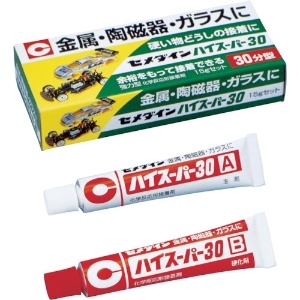 セメダイン エポキシ系接着剤 ハイスーパー30 2液混合型 強力型 容量80g エポキシ系接着剤 ハイスーパー30 2液混合型 強力型 容量80g CA-193