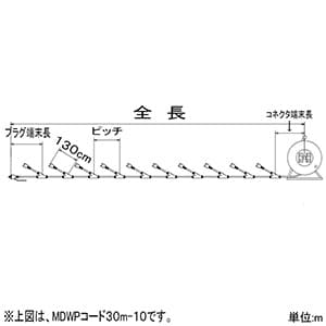 MDWPコード50m-10 (長谷川製作所)｜延長コード｜工具・作業用品｜電材