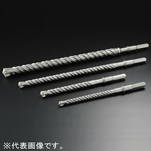 ユニカ 六角軸UXビット HUXタイプ 打撃+回転用 刃先径10.0mm シャンクサイズ:対辺13mm HUX10.0X280