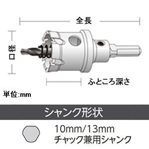 MCTR-50 (ユニカ)｜ホールソー｜工具・作業用品｜電材堂【公式】