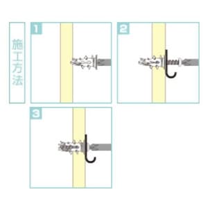 ユニカ ボードスクリュー袋入 使用ねじ3〜4mm 適合材:石膏ボード・硬質石膏ボード・合板 25本入 ボードスクリュー袋入り 使用ねじ3〜4mm 適合材:石膏ボード・硬質石膏ボード・合板 25本入 BSC-25P 画像3