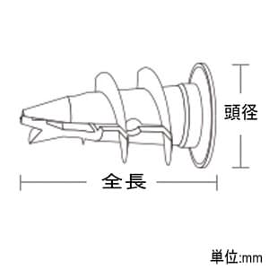 ユニカ ボードスクリュー袋入 使用ねじ3〜4mm 適合材:石膏ボード・硬質石膏ボード・合板 25本入 ボードスクリュー袋入り 使用ねじ3〜4mm 適合材:石膏ボード・硬質石膏ボード・合板 25本入 BSC-25P 画像4