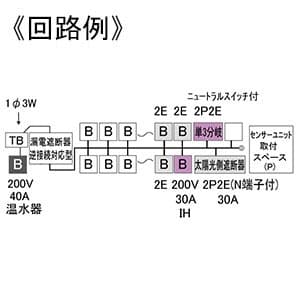 テンパール工業 住宅用分電盤 《パールテクト》 太陽光発電システム・IHクッキングヒーター・電気温水器対応 扉付 30+1 主幹75A 住宅用分電盤 《パールテクト》 太陽光発電システム・IHクッキングヒーター・電気温水器対応 扉付 30+1 主幹75A MAG37301IT2B4NP 画像2