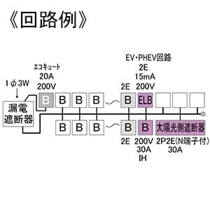 テンパール工業 住宅用分電盤 《パールテクト》 EV・PHEV回路付 エコキュート・IHクッキングヒーター・太陽光発電システム対応 扉付 22+3 主幹50A 住宅用分電盤 《パールテクト》 EV・PHEV回路付 エコキュート・IHクッキングヒーター・太陽光発電システム対応 扉付 22+3 主幹50A MAG35223IT2C2EV 画像2