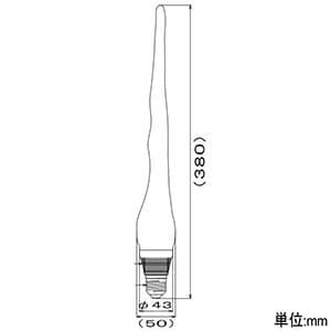 LDA003-A1 (ビートソニック)｜アンティーク電球タイプ｜LED電球｜電材