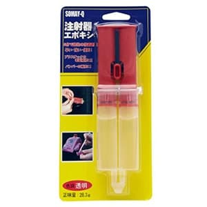 注射器エポキシ 2液同量配合タイプ 内容量28.3g チュウシャキエポキシ28.3g