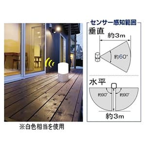 OSL-MN2K-WS (アイリスオーヤマ)｜【屋外用】 乾電池式｜住宅用照明