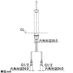 183-235 (カクダイ)｜混合栓｜管材｜電材堂【公式】