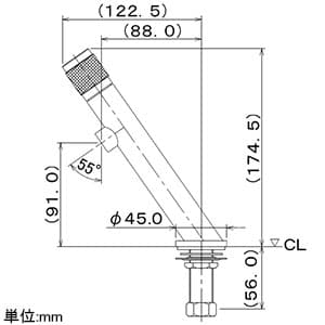 716-257-13 (カクダイ)｜単水栓｜管材｜電材堂【公式】