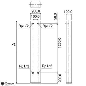 624-500S-150 (カクダイ)｜水栓金具｜管材｜電材堂【公式】