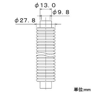672-131-50R (カクダイ)｜フレキ管・樹脂管｜管材｜電材堂【公式】