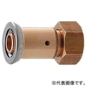 【販売終了】JKロックユニオンアダプター 呼び径16A 架橋ポリエチレン管用ワンタッチ継手 パッキン付 610-004-16A