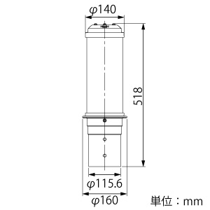 E50075/NSAN9/DB (岩崎電気)｜街路灯｜業務用照明器具｜電材堂【公式】