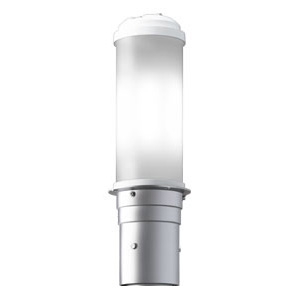 LEDポールライト 《LEDioc AREA TOLICA-L》 水銀ランプ200W相当 防雨形 昼白色 電源ユニット別置形 メタリックシルバー  E50071/NSAN9