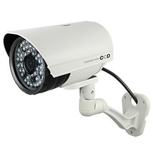 オンスクエア SDカード防犯カメラ 防塵防水IP55 赤外線LED×48灯 録画装置内蔵 OL-022W