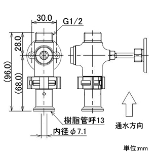 ン・ポリブ カクダイ 止水栓] ミナト電機工業 - 通販 - PayPayモール