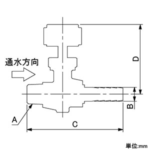 651-94-3/8×10.5 (カクダイ)｜バルブ｜管材｜電材堂【公式】