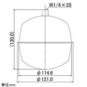 0630-115×W1/4 (カクダイ)｜ボールタップ｜管材｜電材堂【公式】