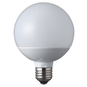 LED電球 ボール電球形 95mm径 広配光タイプ 100形相当 電球色 E26口金 LDG11L-G/95/W