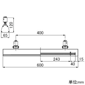 テスライティング 【生産完了品】LEDベースライト 《リビアーノ -LIVIANO-》 600mmタイプ ライティングレール取付タイプ 昼白色相当 可動範囲150° 黒 LEDベースライト 《リビアーノ -LIVIANO-》 600mmタイプ ライティングレール取付タイプ 昼白色相当 可動範囲150° 黒 TFL-8451B-50 画像2