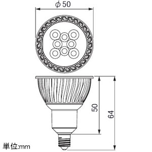 テスライティング 【生産完了品】LED電球 MR16型 《Lunetta -ルネッタ-》 ダイクロハロゲン40W相当 昼白色相当 口金E11 調光器対応 白 LED電球 MR16型 《Lunetta -ルネッタ-》 ダイクロハロゲン40W相当 昼白色相当 口金E11 調光器対応 白 LDR5.5W20/50E-11Mh/DM 画像2