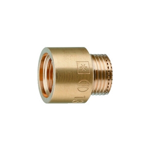 カクダイ 【販売終了】ネジコミソケット 長さ20mm シールテープ付 9650A