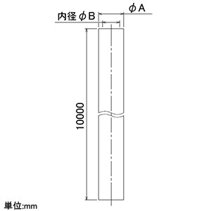 カクダイ 高耐圧ホース(透明ライン付)25×33 597-045-10【カクダイ