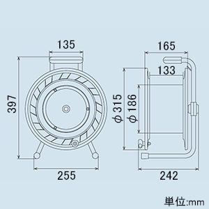 AP-302M (ハタヤ)｜コードリール/電工ドラム｜工具・作業用品｜電材堂