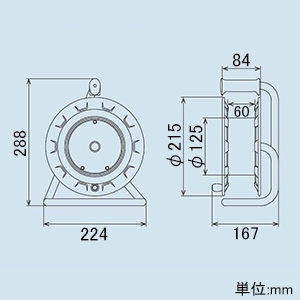 JT3-102M (ハタヤ)｜コードリール/電工ドラム｜工具・作業用品｜電材堂