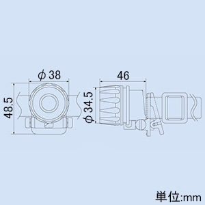 ハタヤ LED防爆型ヘッドランプ 屋外用 高輝度0.5W白色LED コイン形リチウム電池×2個付 LED防爆型ヘッドランプ 屋外用 高輝度0.5W白色LED コイン形リチウム電池×2個付 CEP-005D 画像2