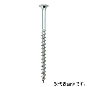 ノグチ 【生産完了品】コーススレッド 《匠力》 全ねじタイプ サイズ3.8×25mm 三価ユニクロメッキ処理 2000本入 CD25ZE