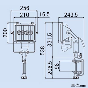 LTSL-305KN (ハタヤ)｜センサータイプ｜業務用照明器具｜電材堂【公式】