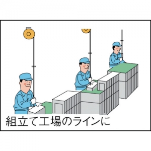 ハタヤ 取付型自動巻取リール エア用 《エヤーマックM》 標準ウレタンホース仕様 ホース長10m 径6.5×10mm 取付型自動巻取リール エア用 《エヤーマックM》 標準ウレタンホース仕様 ホース長10m 径6.5×10mm ADU-102 画像4