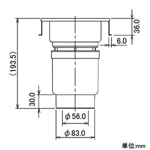 4288-450 (カクダイ)｜通気・排水｜管材｜電材堂【公式】