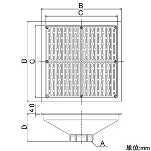 400-504-75 (カクダイ)｜通気・排水｜管材｜電材堂【公式】