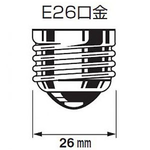 電材堂 【販売終了】【ケース販売特価 24個セット】クリア電球 長寿命タイプ 40W形 口金E26 【ケース販売特価 24個セット】クリア電球 長寿命タイプ 40W形 口金E26 L100V40WCLDNZ_set 画像2