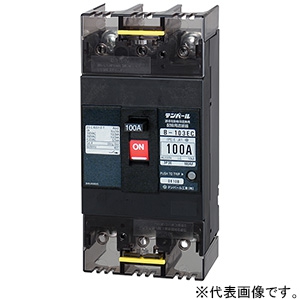 テンパール工業 配線用遮断器 表面形 3P3E100AF 50A 経済タイプ モータ保護兼用 B103EC05